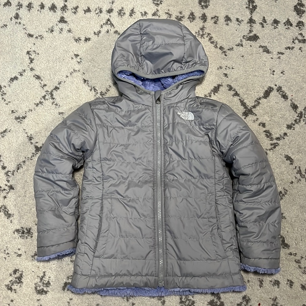 The North Face toddler reversible coat 5T